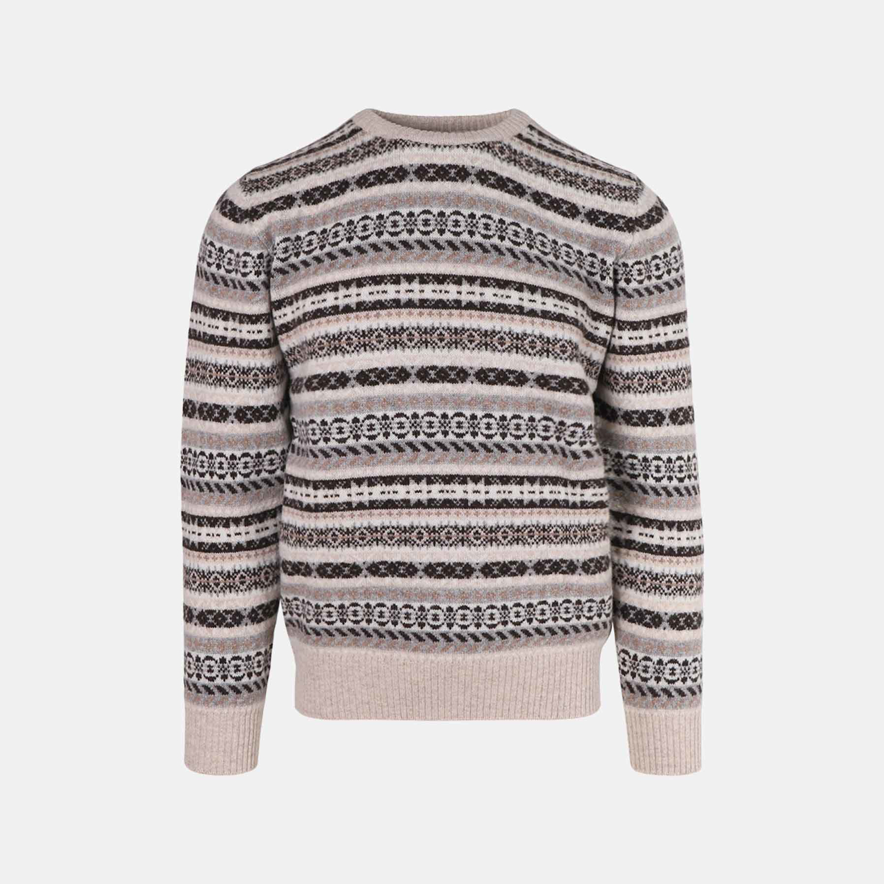 william fairisle geelong lambswool