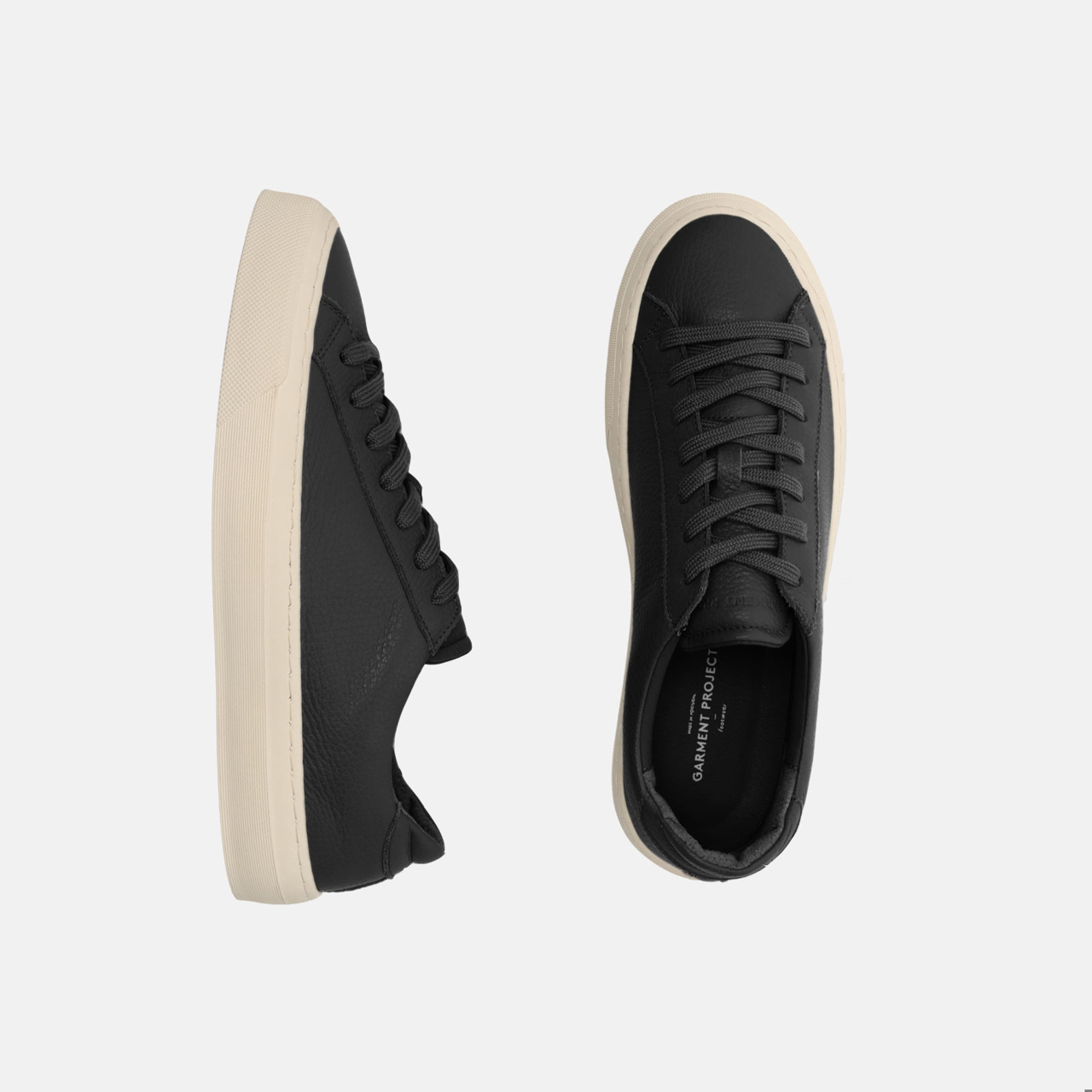 læder sneaker