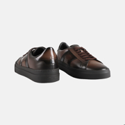 Double Buckle Sneaker Leather