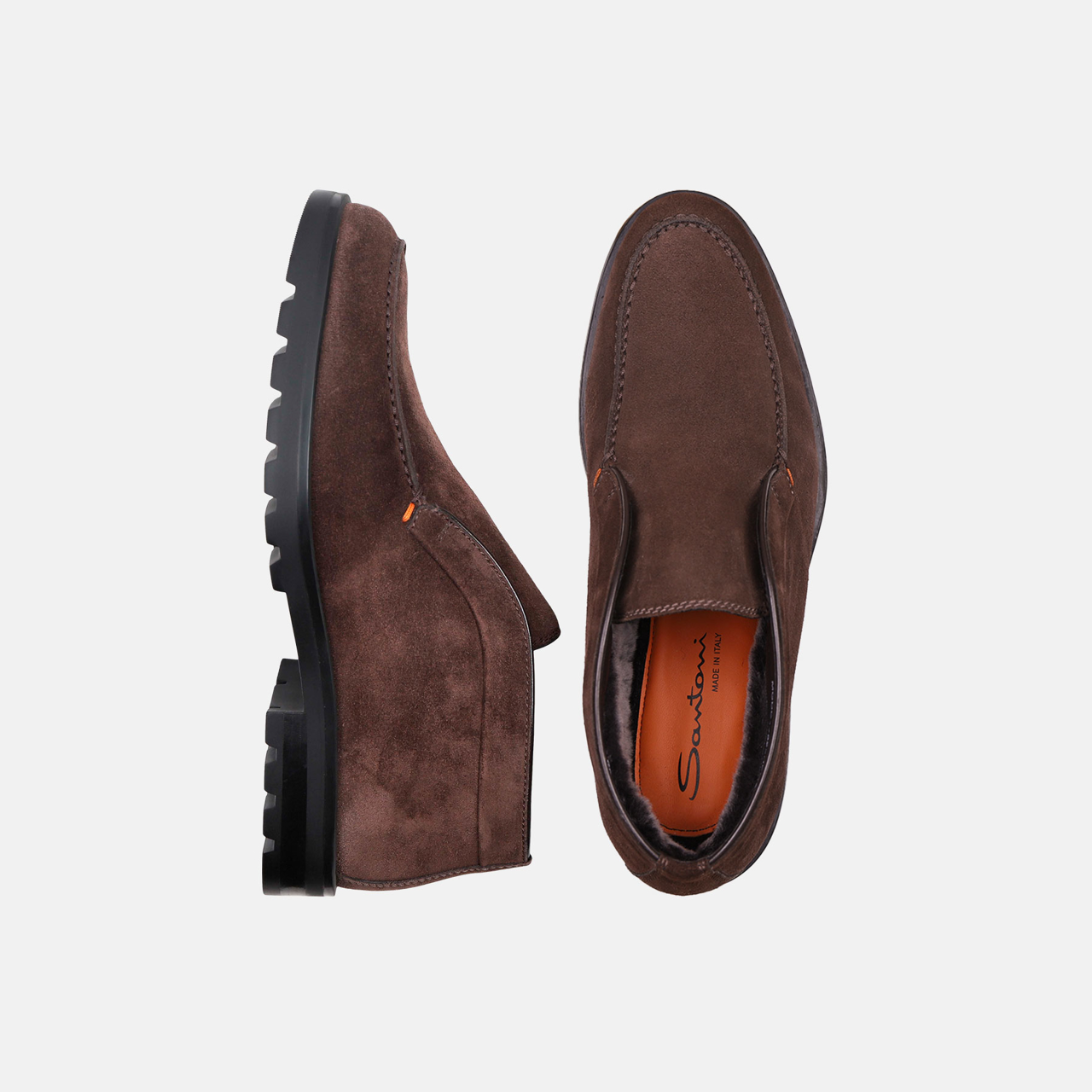 dessert boot suede with fur