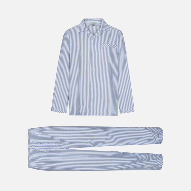 stribet bomuldsflonel py