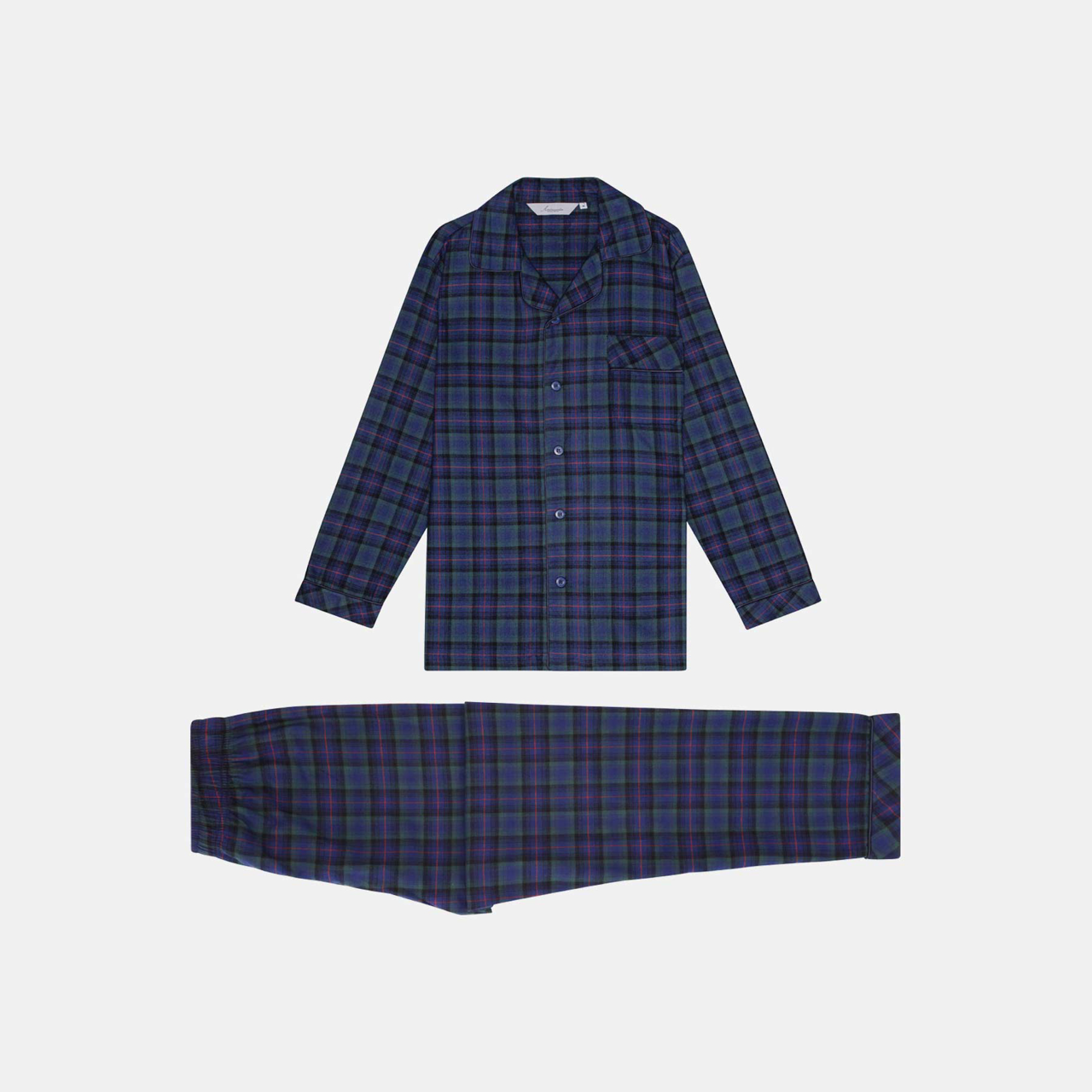 ternet bomuldsflonel py