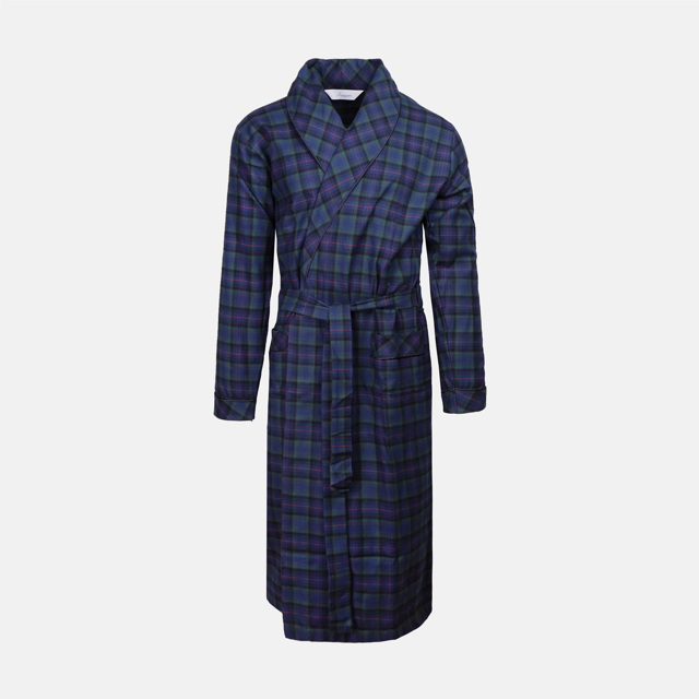 ternet flonel slåbrok