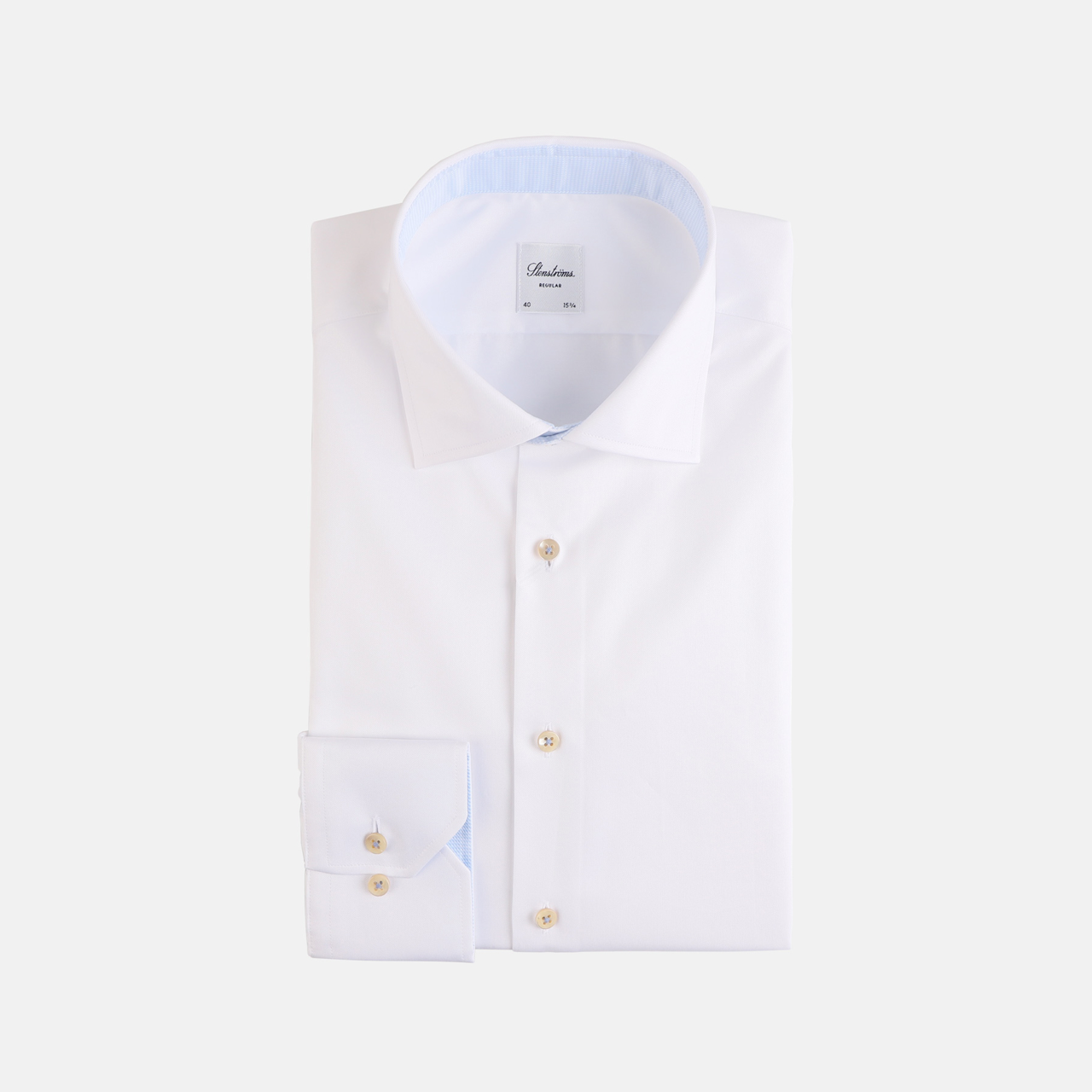 Twill skjorte med kontrast