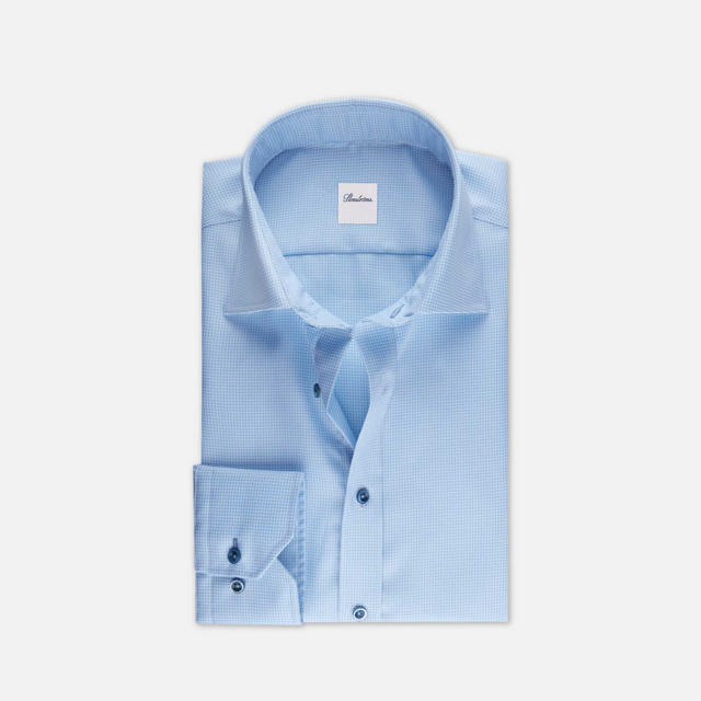 Pepitaternet skjorte