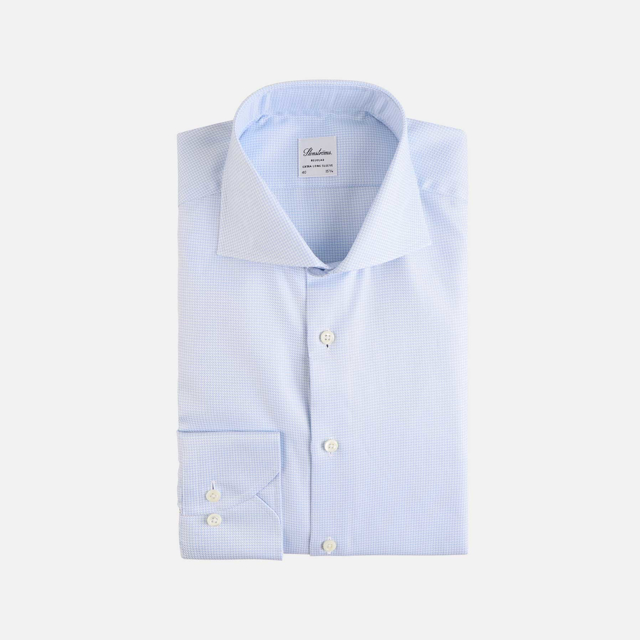 Pepitaternet skjorte