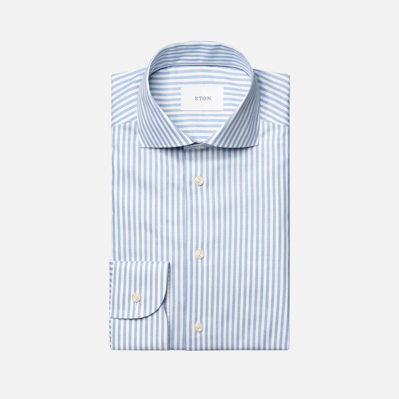 stribet oxfordskjorte