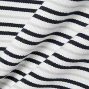 striped pique