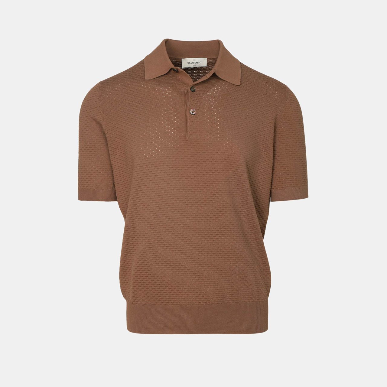 Strikket polo