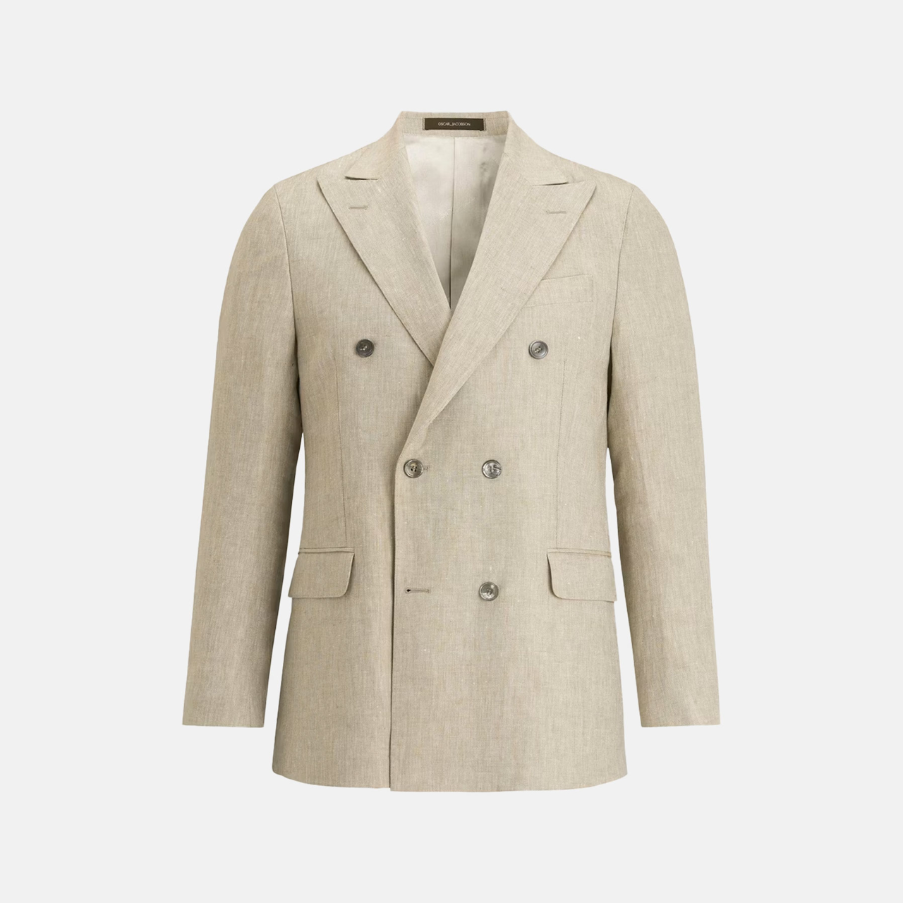 Farris dobbelradet blazer hør