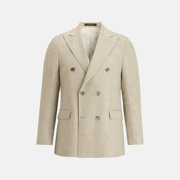 Farris dobbelradet blazer hør