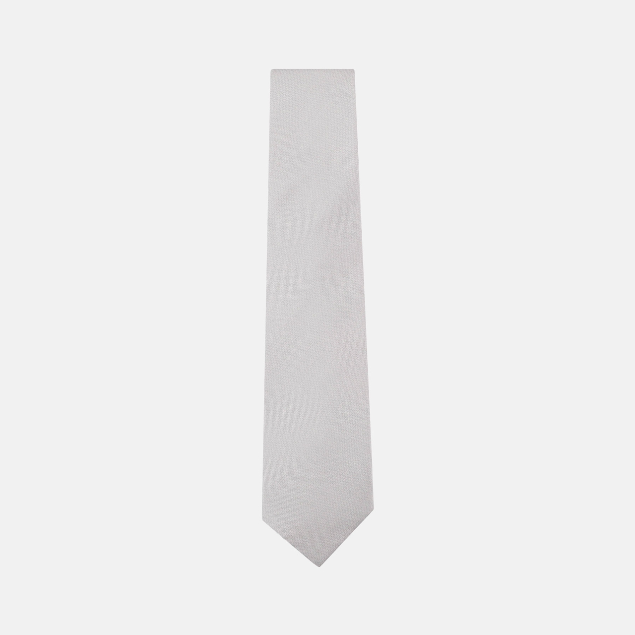 Ensfarvet silkeslips