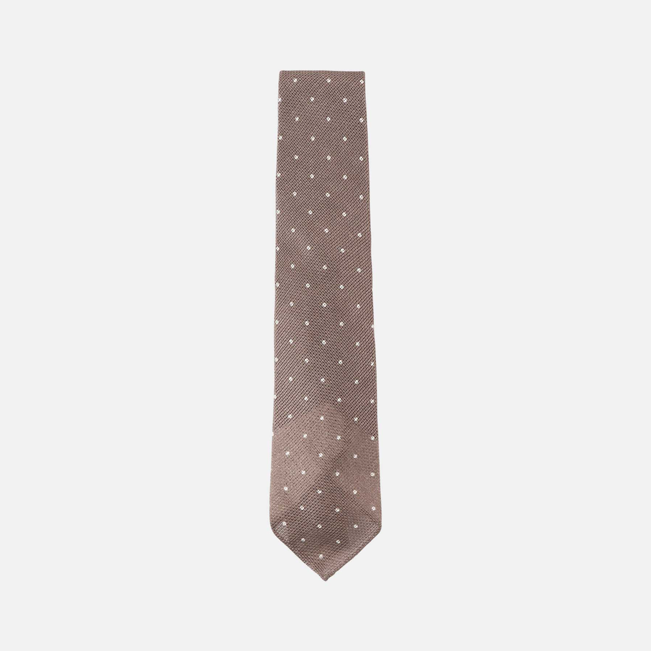 Prikket silkeslips