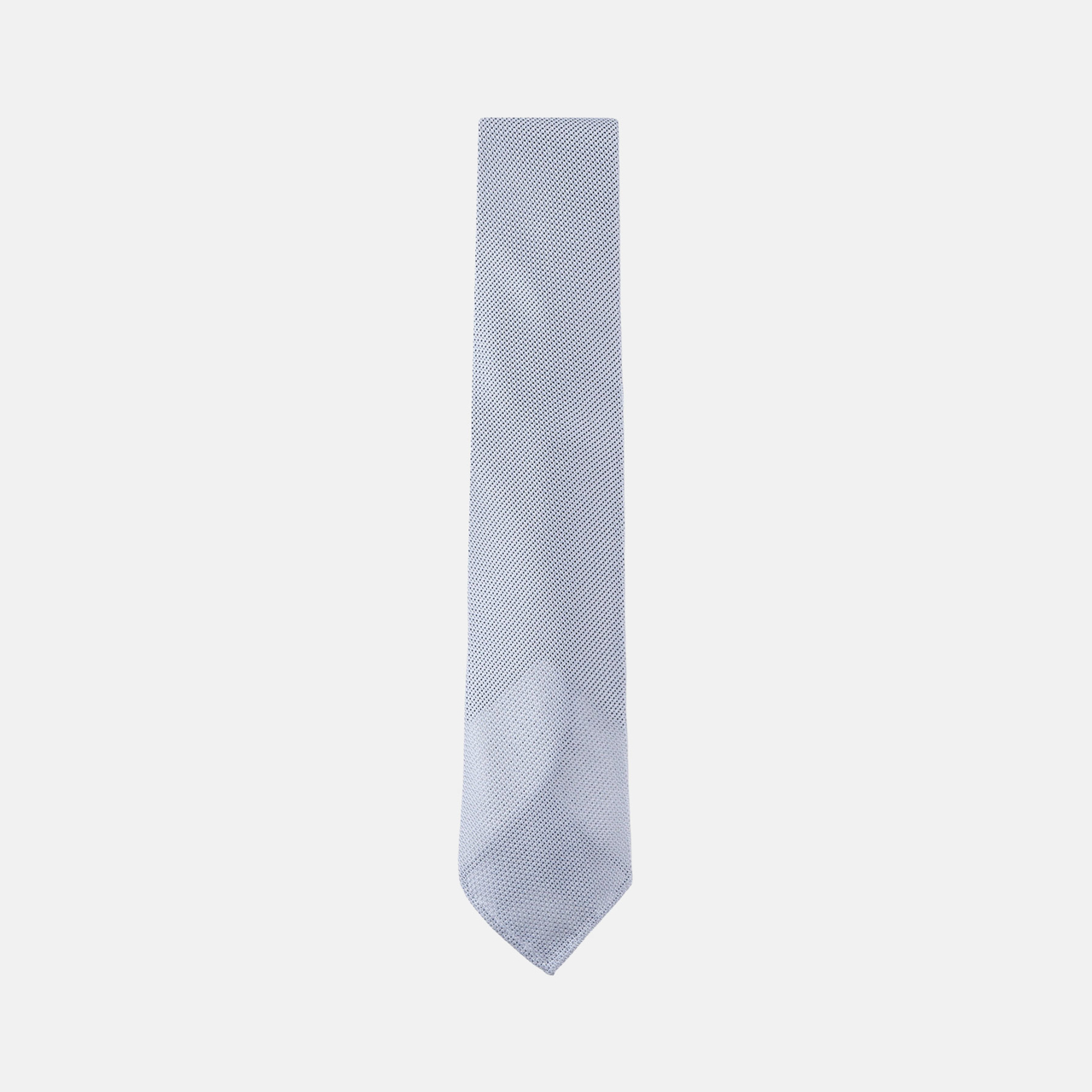Ensfarvet silkeslips