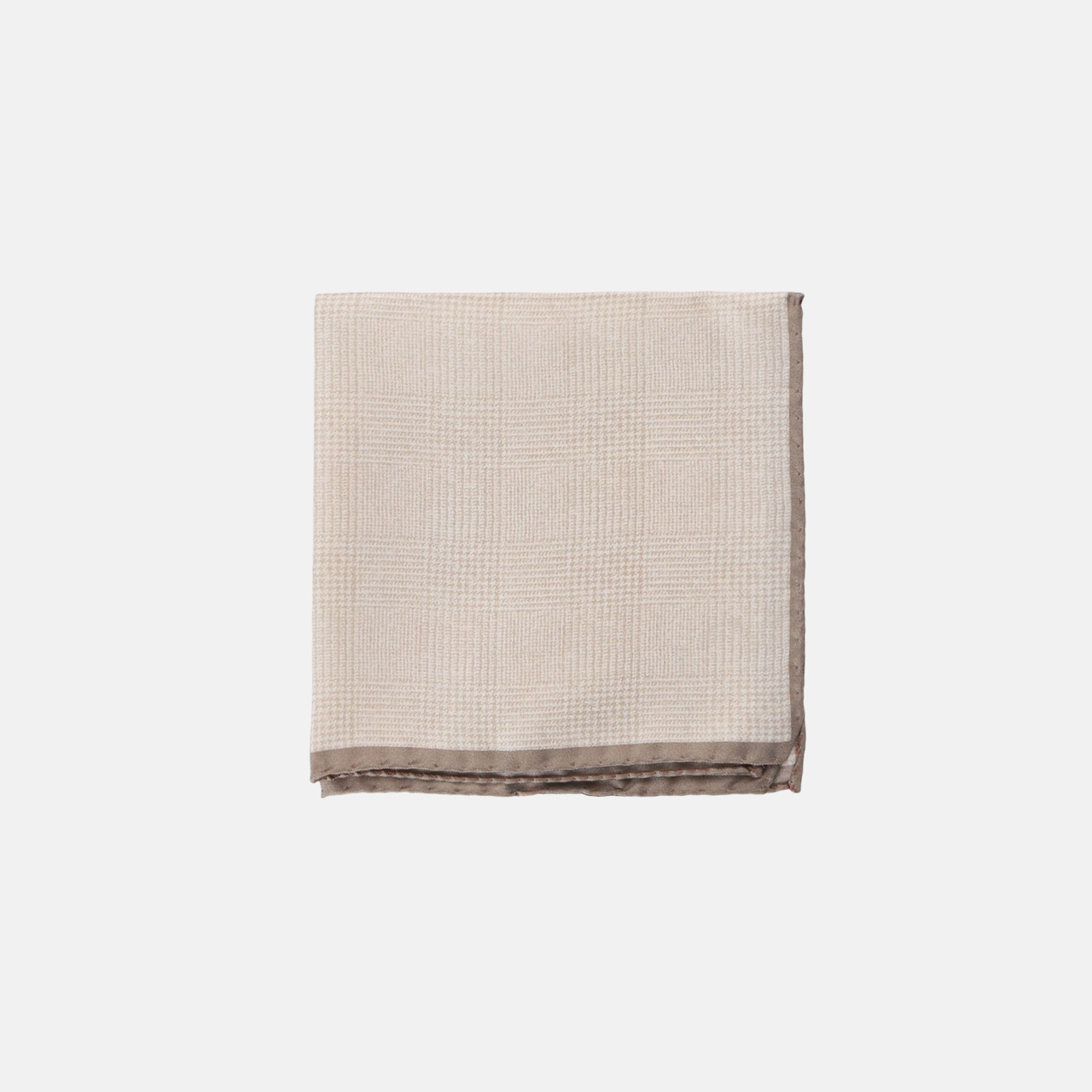 Silke pochette med tern